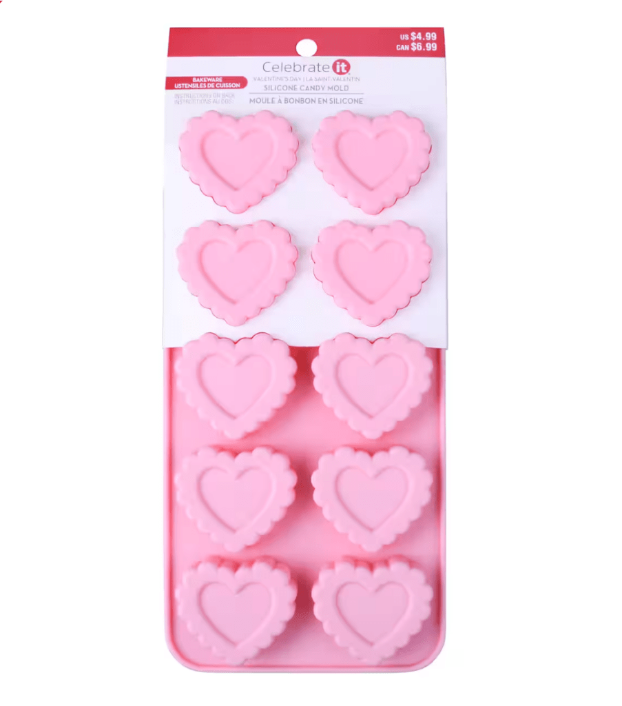 heart shape silicone mold 